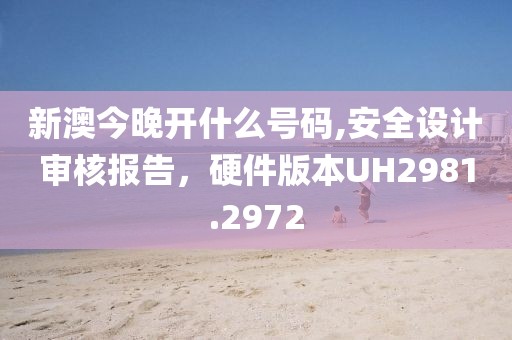 新澳今晚开什么号码,安全设计审核报告，硬件版本UH2981.2972