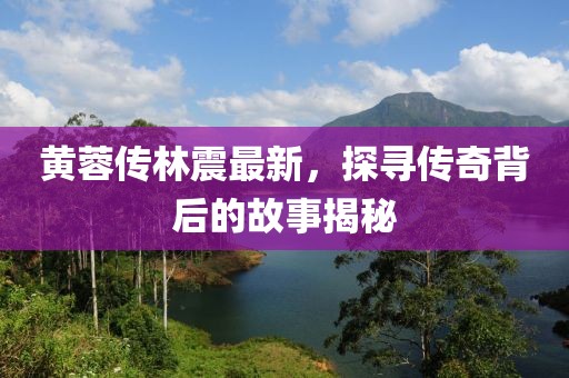 黄蓉传林震最新，探寻传奇背后的故事揭秘