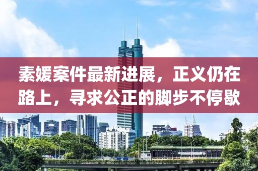 素媛案件最新进展，正义仍在路上，寻求公正的脚步不停歇